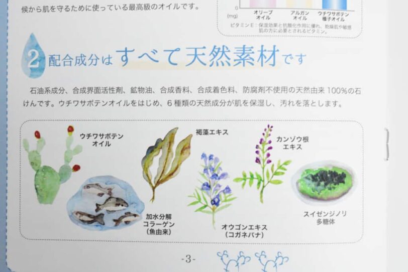 nico石鹸は天然由来成分