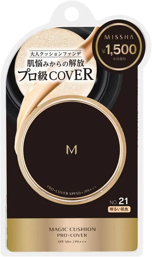 ミシャクッションファンデ(プロカバー)は本当に効果ある？選ばれる理由