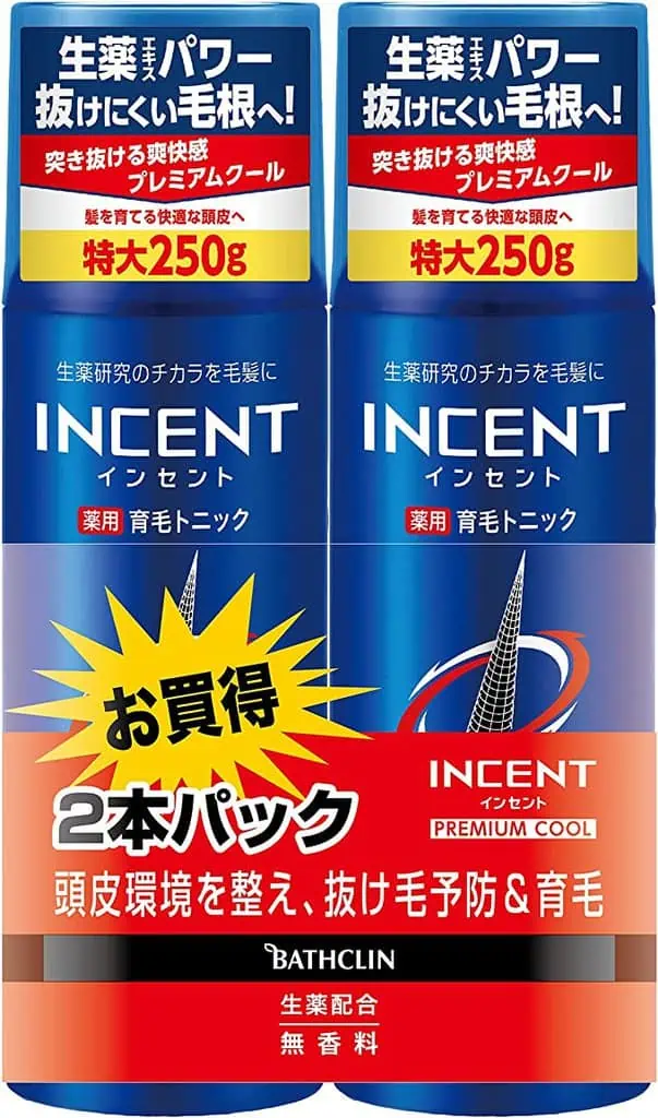 バスクリンインセント薬用育毛トニックは本当に効果ある？選ばれる理由