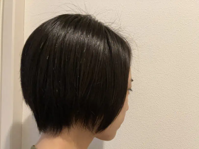 Nオーガニックヘアオイルはさらっとまとまる仕上がり