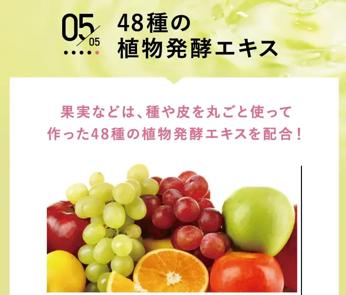 美容面でも理想のコーヒー「48種の植物発酵エキス」