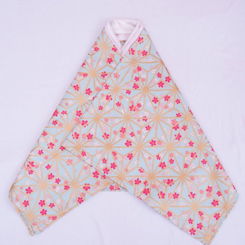 女の子和装のおくるみ