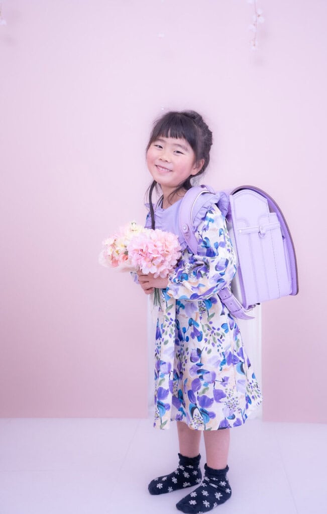 一年生ランドセル写真