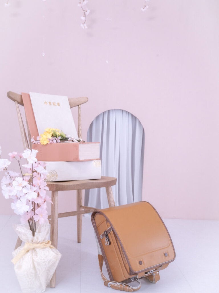 小学校で使用したランドセルの思い出写真